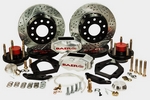 11" Front SS4+ Deep Stage Drag Race Brake System - Nickel Plated